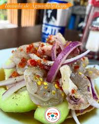 Tostada de aguachile